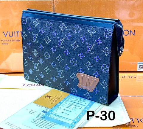 Louis Vuitton Designer Clutch Pouch – Premium Monogram Edition