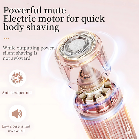 Rechargeable Razor Body Hair Trimmer Wet & Dry Use