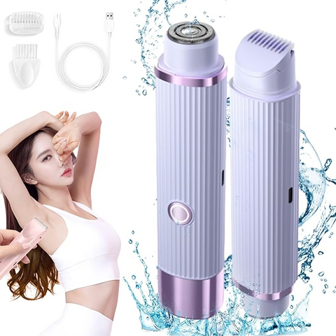 Rechargeable Razor Body Hair Trimmer Wet & Dry Use