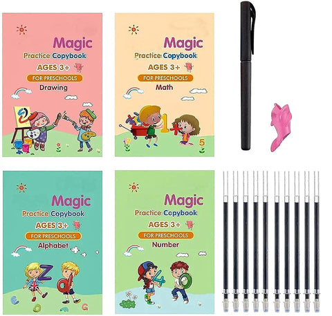 MagicGroove Tracing Book: Reusable Handwriting