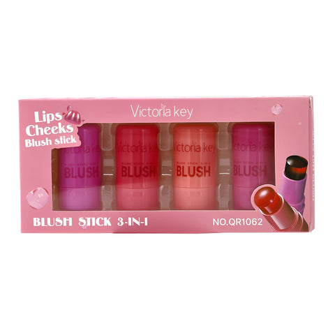 GlowPop Jelly Blush Stick – Dewy Tint in a Swipe