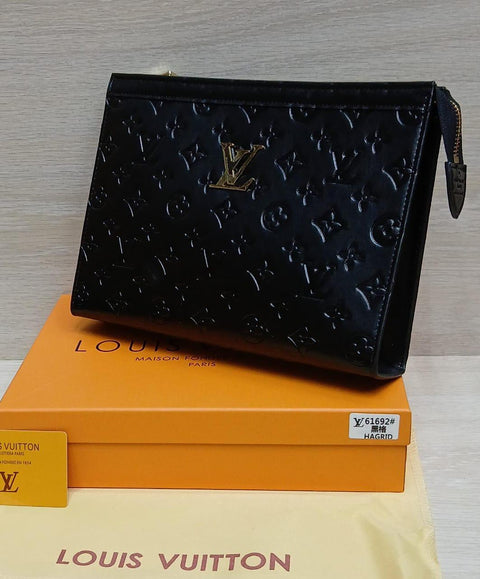 Louis Vuitton Embossed Leather Pouch