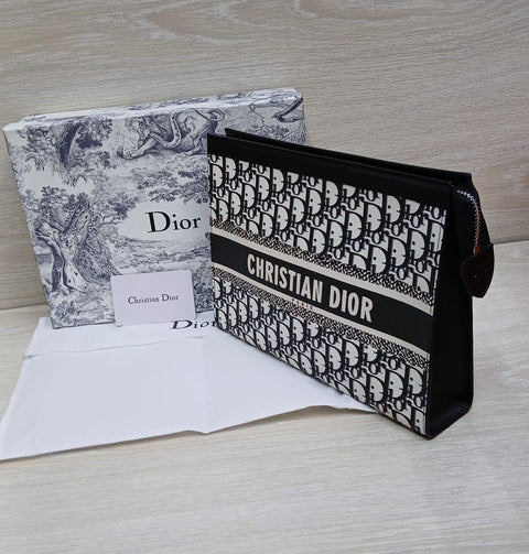 Christian Dior Monogram Canvas Pouch