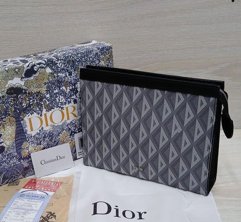Christian Dior Monogram Canvas Pouch