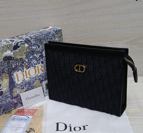 Christian Dior Monogram Canvas Pouch