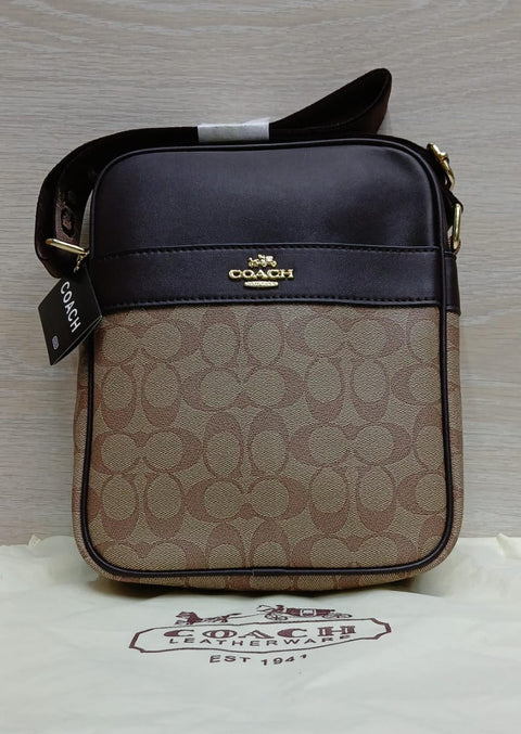 Coach Signature Crossbody Messenger Bag