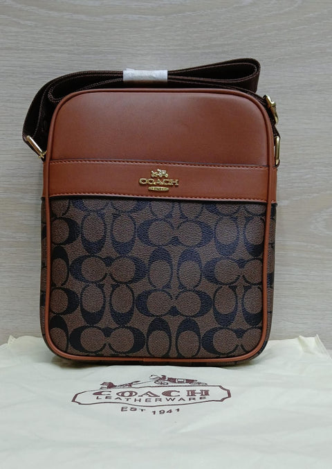 Coach Signature Crossbody Messenger Bag