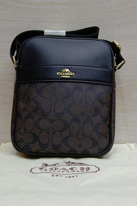Coach Signature Crossbody Messenger Bag