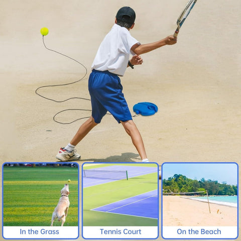 Tennis Trainer Rebound Ball – Practice Anytime Anywhere
