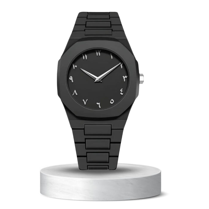 Black Arabic dial- Aura Watch